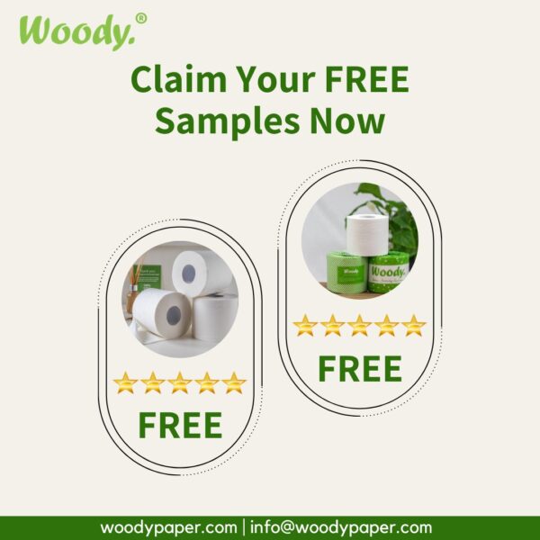 2 Bamboo Toilet Roll Samples